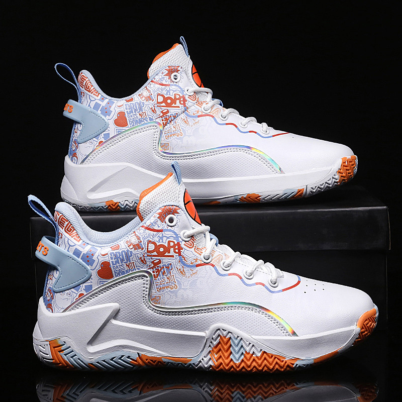 Izmērs 36-45 profesionāli basketbola apavi Jauni vīriešu basketbola apavi Sieviešu augstas kvalitātes neslīdoši sporta treniņu apavi