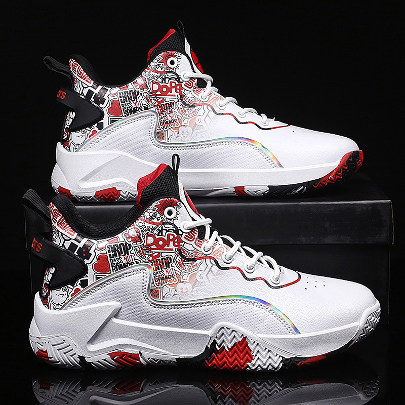 Izmērs 36-45 profesionāli basketbola apavi Jauni vīriešu basketbola apavi Sieviešu augstas kvalitātes neslīdoši sporta treniņu apavi