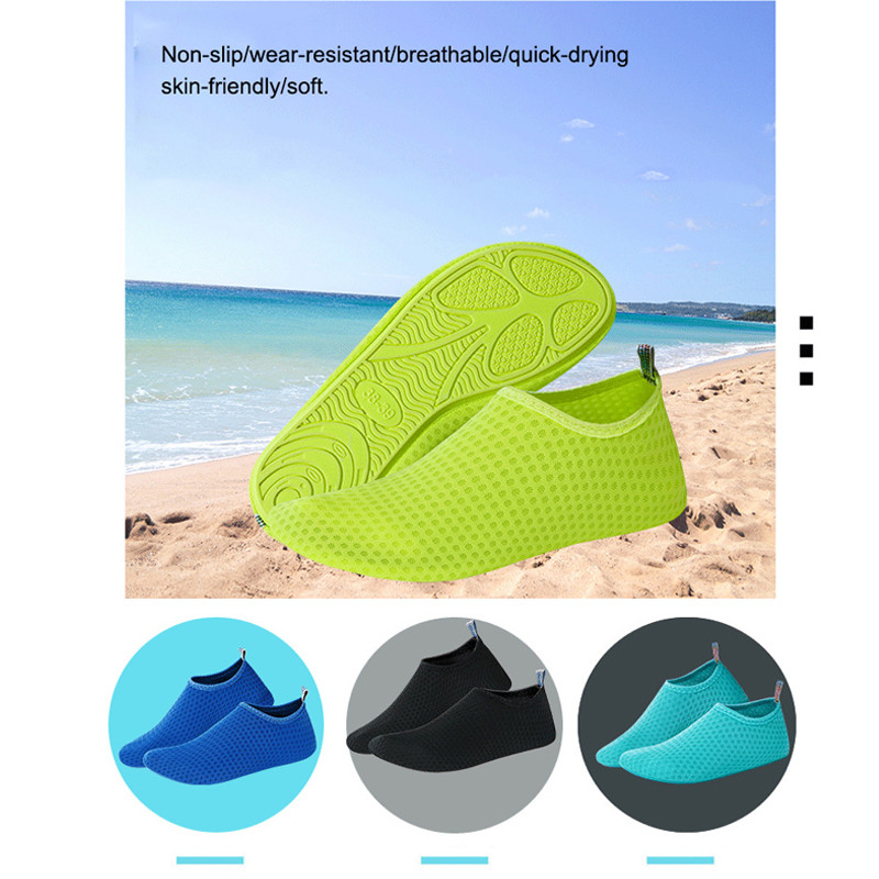 2023. gada jauni unisex ūdens apavi vasaras neslīdoši, elpojoši un ātri žūstoši pludmales ūdens apavi pieaugušajiem un bērniem peldēšanas niršanas zeķes