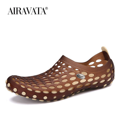 Madingi vyriški sandalai, lengvi kvėpuojantys minkšta apačia paplūdimio šlepetės, vyriškos patogios kvėpuojančios šlepetės, apvyniojančios kulkšnis