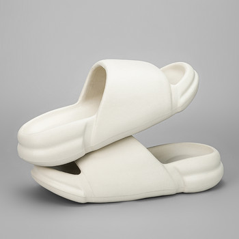 Летни чехли за мъже Меки и удобни безплатни гъвкави сандали против хлъзгане Устойчиви обувки на платформа