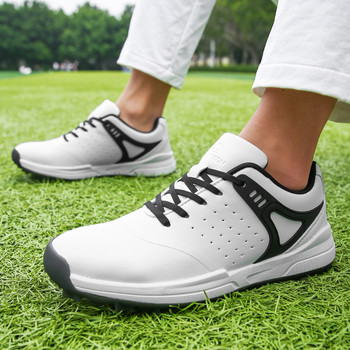 Νέα ελαφριά παπούτσια γκολφ ανδρικά γυναικεία αθλητικά παπούτσια γκολφ πολυτελείας για άντρες Υπαίθρια αντιολισθητικά αθλητικά παπούτσια Golfers Αθλητικά παπούτσια για περπάτημα