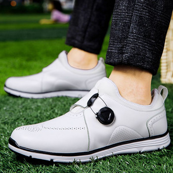 Μόδα παπούτσια γκολφ ανδρικά αδιάβροχα αναπνεύσιμα αθλητικά παπούτσια γκολφ Γυναικεία πάνινα παπούτσια για τα πόδια Γυναικεία παπούτσια για γκολφ χωρίς ακίδες