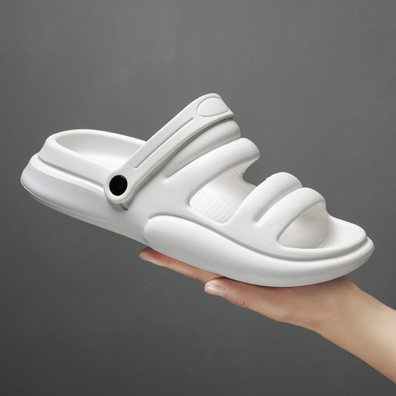 BOANXIL új nyári férfidivat sokoldalú alkalmi szandálok pároknak kültéri kényelmes barlangi cipők csúszásmentes strandcipők