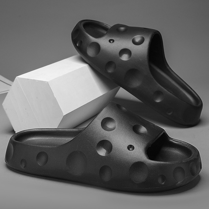 Vasarinės vyriškos šlepetės, kvėpuojančios, neslidios, tvirtos, greitai džiūstančios basutės, minkštos ir patogios