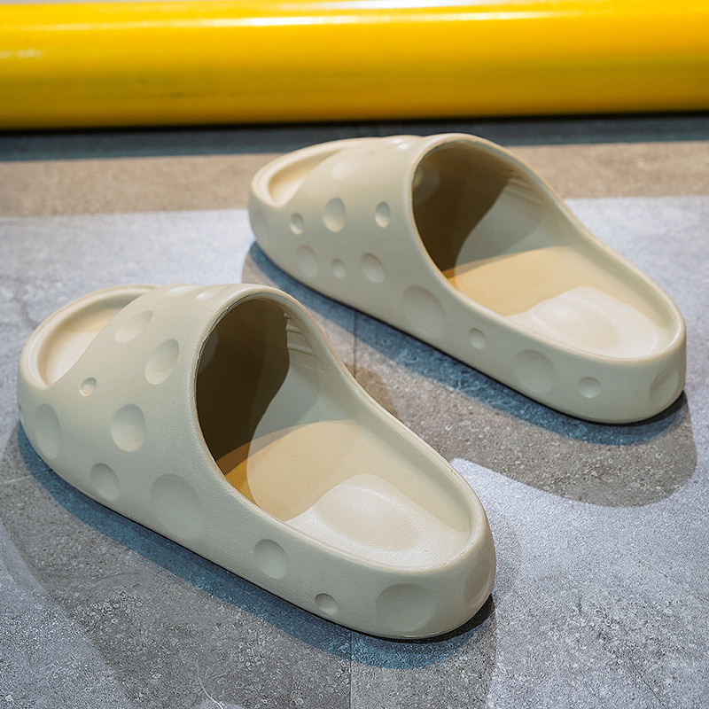 Vasarinės vyriškos šlepetės, kvėpuojančios, neslidios, tvirtos, greitai džiūstančios basutės, minkštos ir patogios