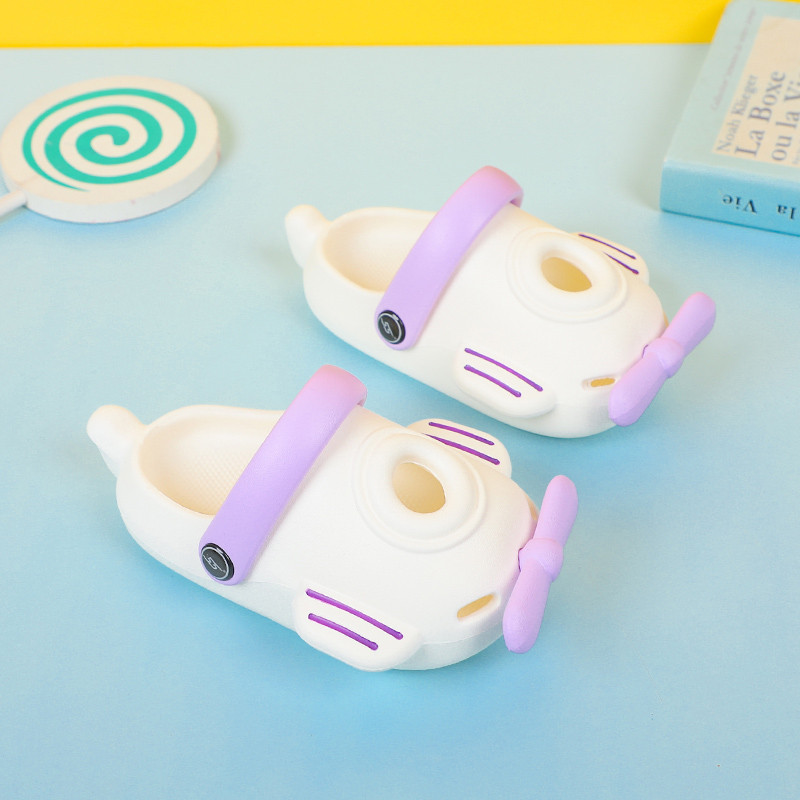 Nyári papucs gyerekeknek Repülőgép Aranyos, kopásálló csúszásgátló ütközésgátló szandál puha és kényelmes