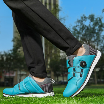 Επαγγελματικά παπούτσια γκολφ για άνδρες Αδιάβροχα αντιολισθητικά αθλητικά παπούτσια γκολφ Γυναικεία παπούτσια γκολφ για περπάτημα σε εξωτερικούς χώρους Παπούτσια Casual Spikes
