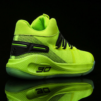 Професионални мъжки баскетболни обувки Висококачествени неплъзгащи се дишащи дамски спортни тренировъчни обувки Момчешки баскетболни обувки
