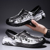 Daiwa nyári kültéri férfi horgászszandálok csúszásmentes horgászszandálok alkalmi sportokhoz, gyorsan száradó, légáteresztő könnyű strandcipők