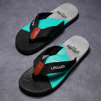 Мъжки джапанки за открито Летни плажни сандали Бързосъхнещи обувки за разходка Тенденция Меки спортни чехли за почивка Сърф в банята