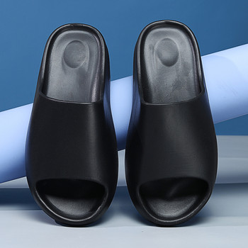 Мъжки чехли Унисекс сандали за открито Модни остриета Дебела подметка Дамски летни улични ежедневни пързалки Домашни обувки против плъзгане Размер 35-46