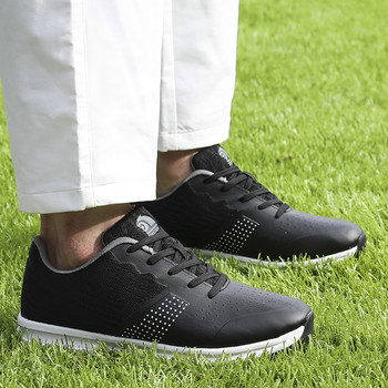 Професионални мъжки маратонки за голф Водоустойчиви дамски обувки за голф Устойчиви на износване Маратонки за ходене Неплъзгащи се мъжки обувки за голф без шипове