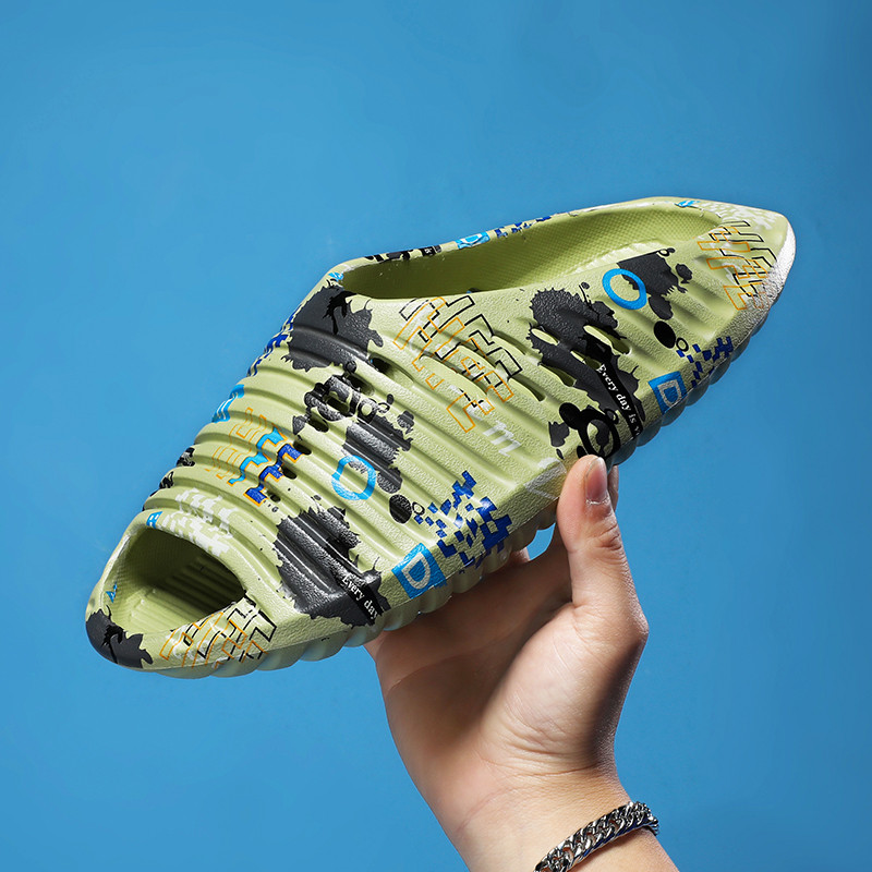 Sussid meestele Uus mood, vastupidavad kerged libisemisvastased sandaalid siseruumides, välistingimustes, kokkupõrkevastased