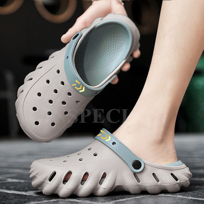 Daiwa nyári férfi női csúszásmentes, légáteresztő kültéri papucs gyorsan száradó könnyű, kopásálló horgász strandszandál