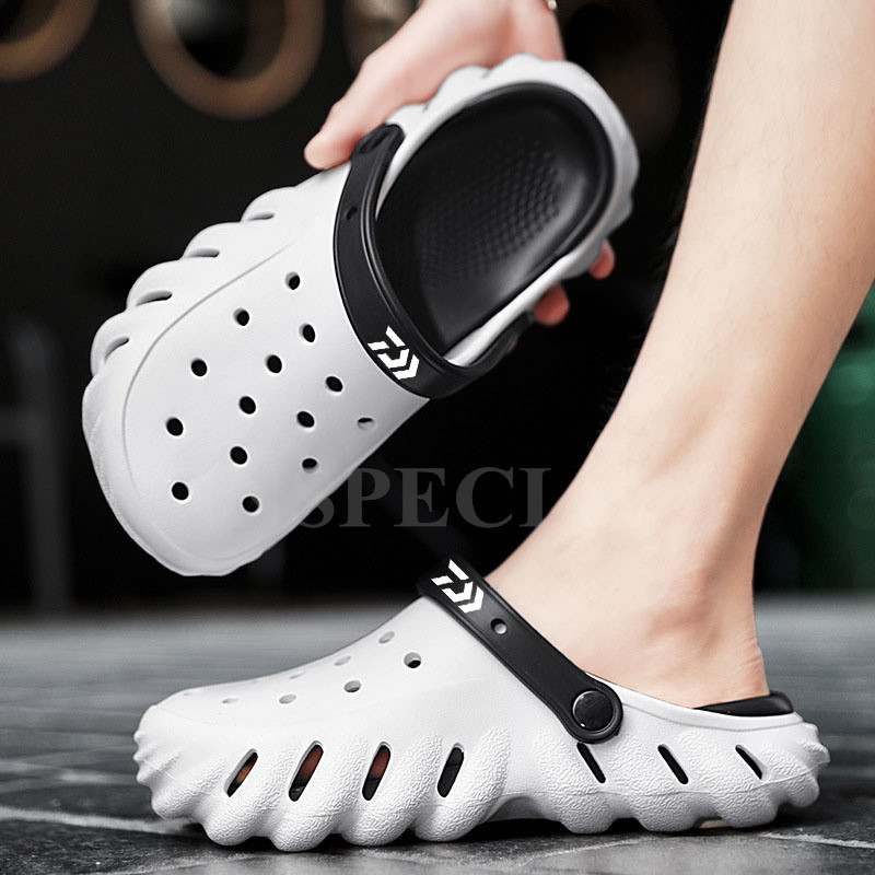 Daiwa nyári férfi női csúszásmentes, légáteresztő kültéri papucs gyorsan száradó könnyű, kopásálló horgász strandszandál