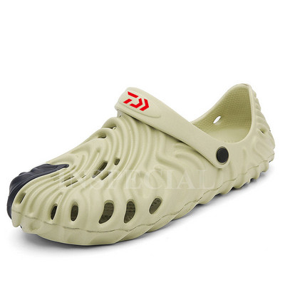 Daiwa suvised meeste naiste vabaaja libisemiskindlad sussid väljas, hingavad õõnsad, kiiresti kuivavad kulumiskindlad rannajalatsid