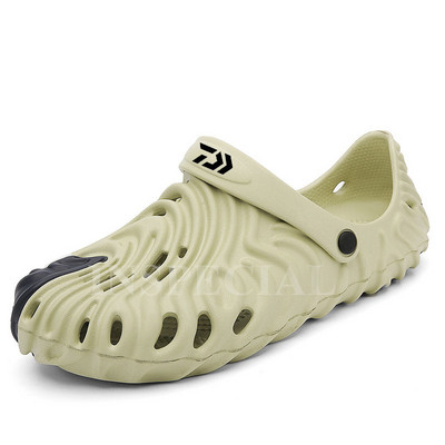 Daiwa suvised meeste naiste vabaaja libisemiskindlad sussid väljas, hingavad õõnsad, kiiresti kuivavad kulumiskindlad rannajalatsid