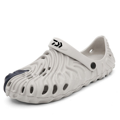 Daiwa suvised meeste naiste vabaaja libisemiskindlad sussid väljas, hingavad õõnsad, kiiresti kuivavad kulumiskindlad rannajalatsid