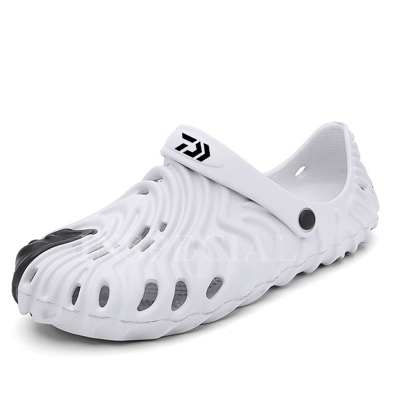 Daiwa suvised meeste naiste vabaaja libisemiskindlad sussid väljas, hingavad õõnsad, kiiresti kuivavad kulumiskindlad rannajalatsid