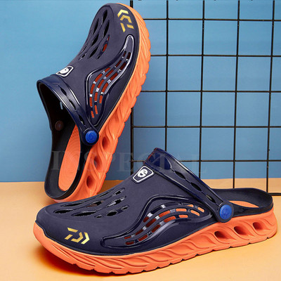 Daiwa nyári, légáteresztő férfi csúszásgátló horgászcipő szabadtéri sportokhoz könnyű, gyorsan száradó kopásálló strandszandál