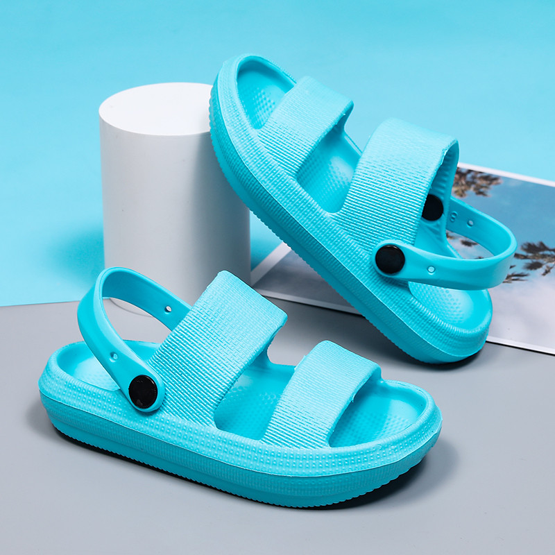 Bērnu čības, neslīdošas, izturīgas āra pastaigas pludmalē, vieglas sandales, ātri žūstošas