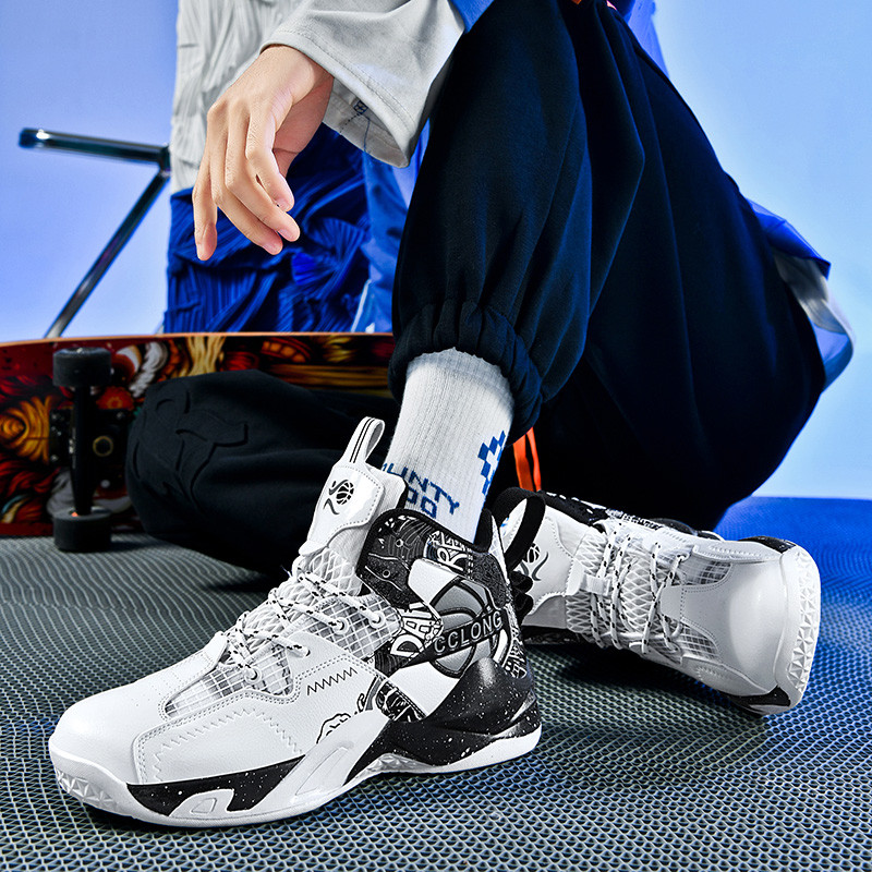 Új Unisex Basket Homme tornacipő 2023 Férfi Kosárlabda Cipők Női Sportcipők Fiúk Lányok Fitnesz tornacipők Nagy méretű 35-45 Cipők