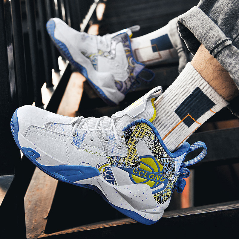 Új Unisex Basket Homme tornacipő 2023 Férfi Kosárlabda Cipők Női Sportcipők Fiúk Lányok Fitnesz tornacipők Nagy méretű 35-45 Cipők