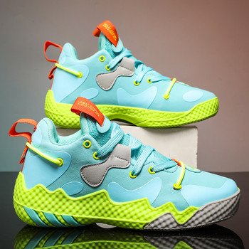 Професионални мъжки баскетболни обувки Маратонки за открито Мъжки обувки, устойчиви на износване Омекотяващи обувки за фитнес Мъжки спортни обувки за тенис Basket Femme