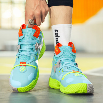 Професионални мъжки баскетболни обувки Маратонки за открито Мъжки обувки, устойчиви на износване Омекотяващи обувки за фитнес Мъжки спортни обувки за тенис Basket Femme
