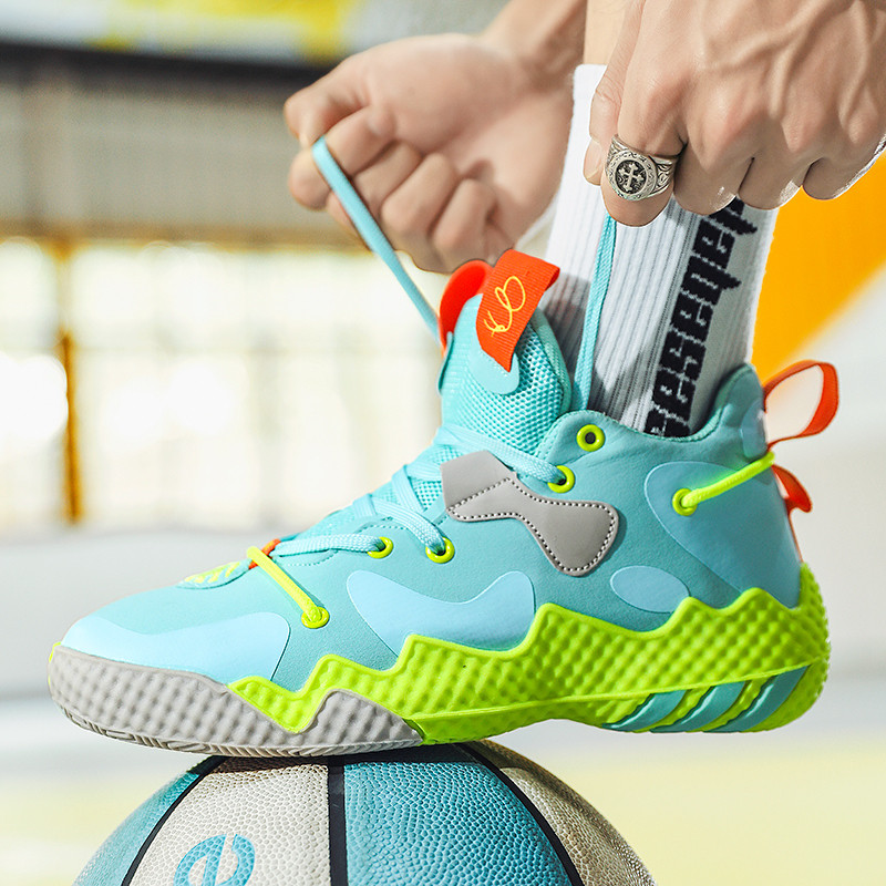 Profesionāli vīriešu basketbola apavi āra sporta apavi Vīriešu nodilumizturīgi sporta zāle amortizējoši apavi vīriešu tenisa sporta zābaki Basket Femme