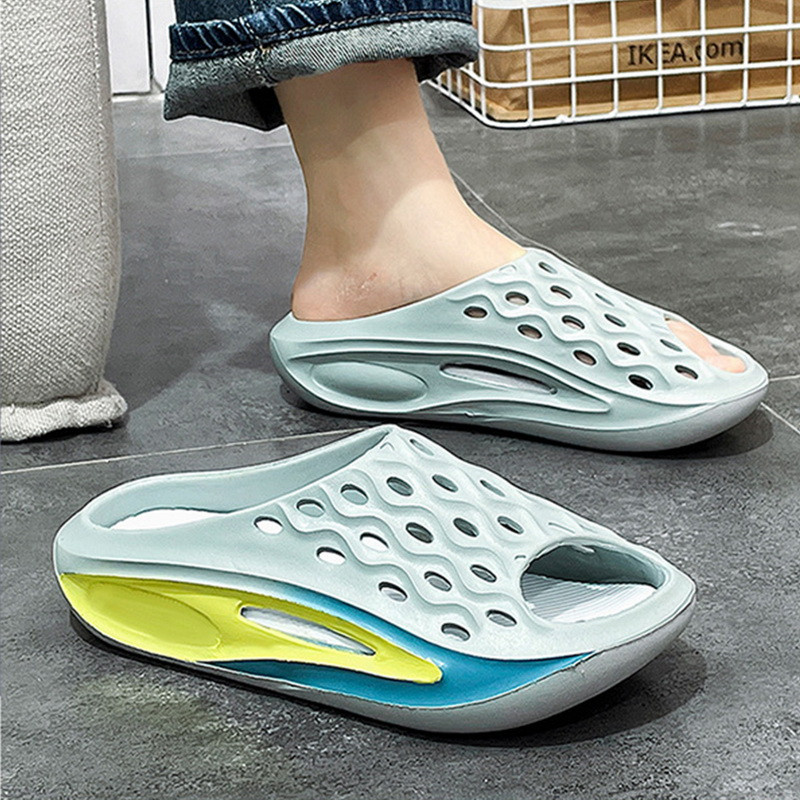 Hot Summer Hole Čības Vīriešiem Sievietēm Sneaker Čības Sporta Slaidi Mīkstas Eva Biezas Zoles Cloud Slids Outdoor Unisex Pludmales Sandales