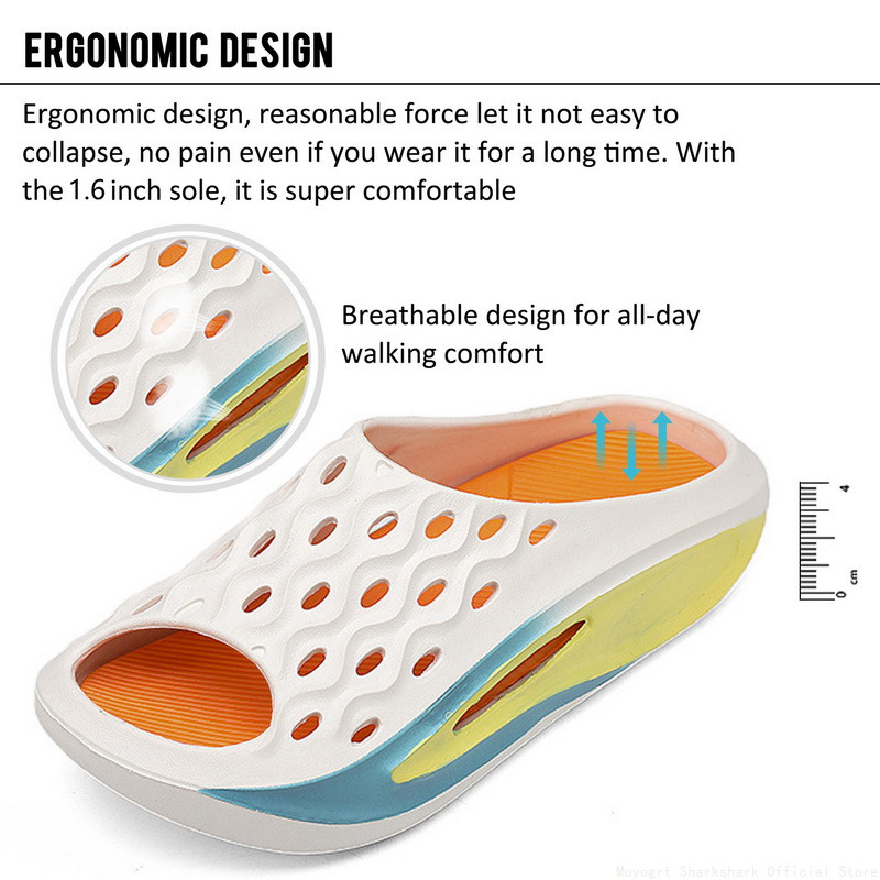 Hot Summer Hole Čības Vīriešiem Sievietēm Sneaker Čības Sporta Slaidi Mīkstas Eva Biezas Zoles Cloud Slids Outdoor Unisex Pludmales Sandales