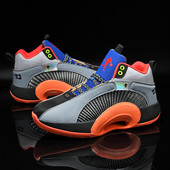 Kiváló minőségű férfi kosárlabdacipők, párnázott, csúszásmentes Star Professzionális sport kosárlabdacipők kültéri uniszex női sportcipők