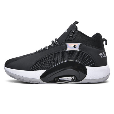 Kiváló minőségű férfi kosárlabdacipők, párnázott, csúszásmentes Star Professzionális sport kosárlabdacipők kültéri uniszex női sportcipők