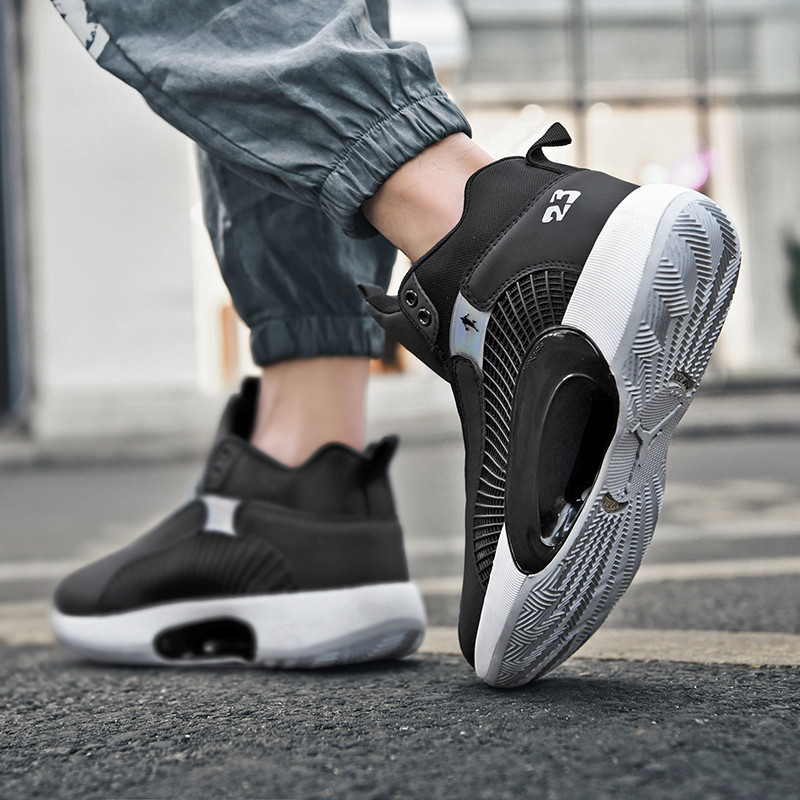 Kiváló minőségű férfi kosárlabdacipők, párnázott, csúszásmentes Star Professzionális sport kosárlabdacipők kültéri uniszex női sportcipők