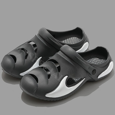 Daiwa nyári férfi kültéri, csúszásmentes, divatos strandcipők, alkalmi, hollow Out, légáteresztő, könnyű, gyorsan száradó tengerparti gázlócipők