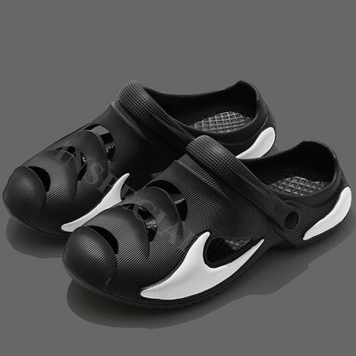Daiwa nyári férfi kültéri, csúszásmentes, divatos strandcipők, alkalmi, hollow Out, légáteresztő, könnyű, gyorsan száradó tengerparti gázlócipők