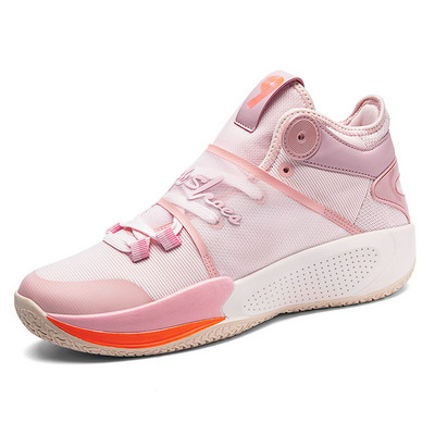 Pora Vyriški krepšinio treniruočių batai Rožiniai Naujos mados vyriški krepšinio sportbačiai Aukštos platformos pagalvėlė Vyriški berniukų sportiniai bateliai