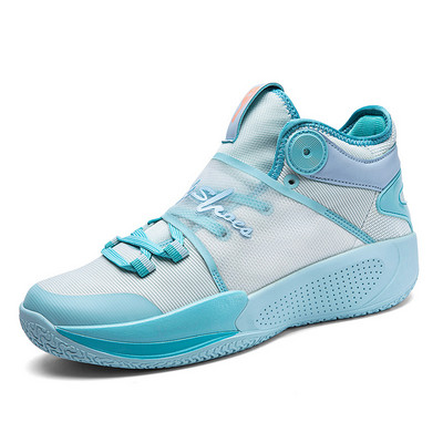 Pora Vyriški krepšinio treniruočių batai Rožiniai Naujos mados vyriški krepšinio sportbačiai Aukštos platformos pagalvėlė Vyriški berniukų sportiniai bateliai