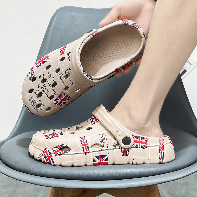 BOANXIL új férfi strandszandálok divatos sokoldalú csúszásgátló barlangi cipők nyári kényelmes, sokoldalú, lélegző alkalmi cipők