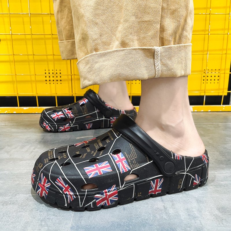 BOANXIL új férfi strandszandálok divatos sokoldalú csúszásgátló barlangi cipők nyári kényelmes, sokoldalú, lélegző alkalmi cipők