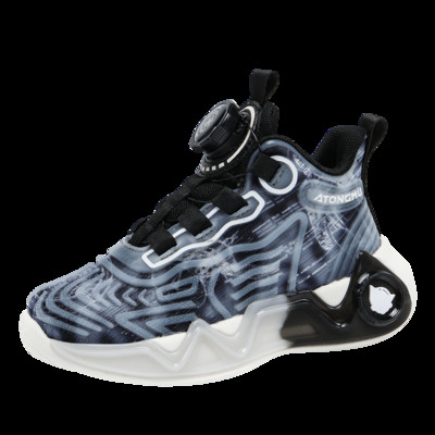 Bērnu basketbola apavi Jaunas zēnu kedas Modes elpojošas, neslīdošas meiteņu basketbola apavi 27-40 izmērs