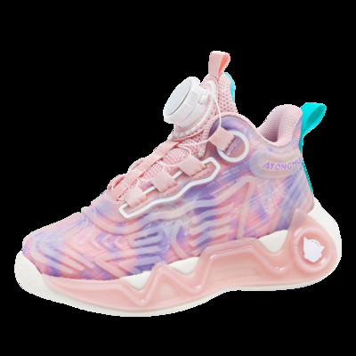 Bērnu basketbola apavi Jaunas zēnu kedas Modes elpojošas, neslīdošas meiteņu basketbola apavi 27-40 izmērs