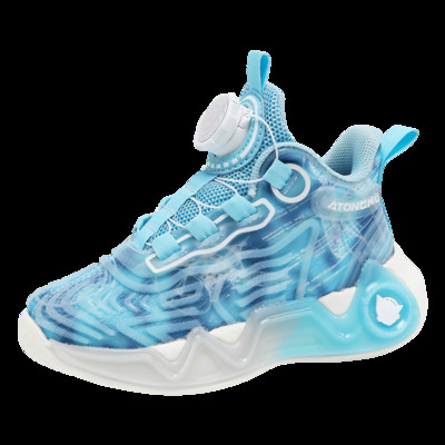 Bērnu basketbola apavi Jaunas zēnu kedas Modes elpojošas, neslīdošas meiteņu basketbola apavi 27-40 izmērs