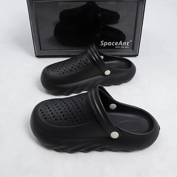 BOANXIL Мъжки леки модни плажни обувки Двойка Удобни и многофункционални летни ежедневни обувки Унисекс Неплъзгащи се градински обувки