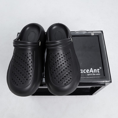 BOANXIL vīriešu vieglas modes pludmales apavi pāris Ērti un daudzpusīgi vasaras ikdienas apavi Unisex neslīdoši dārza apavi