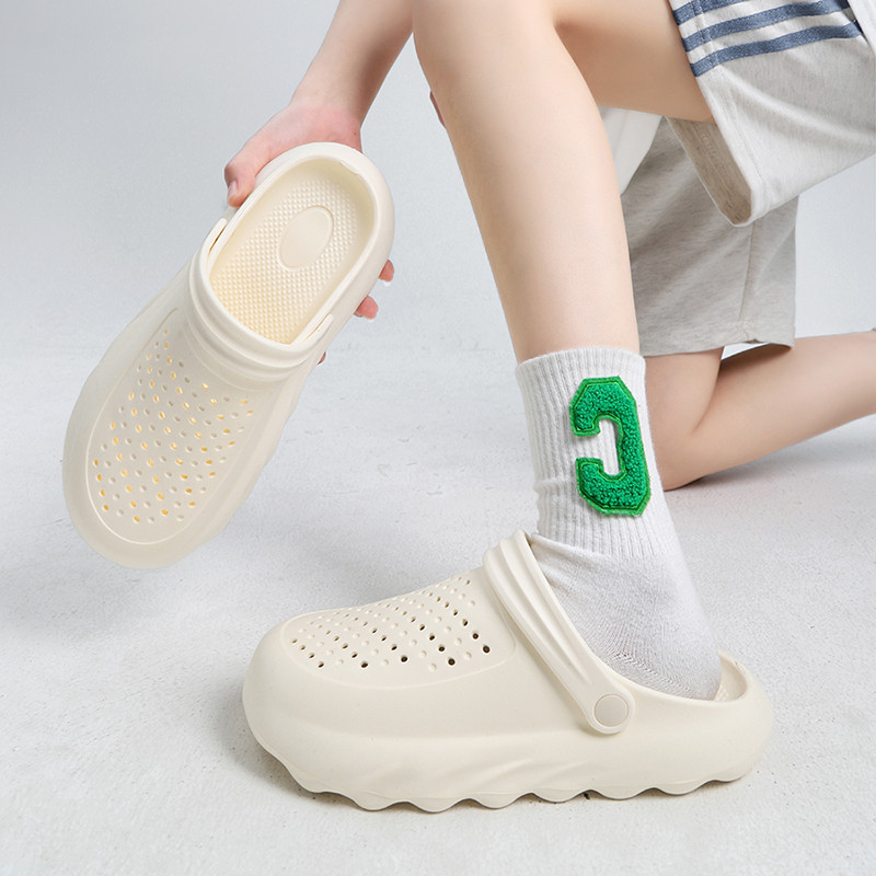 BOANXIL vīriešu vieglas modes pludmales apavi pāris Ērti un daudzpusīgi vasaras ikdienas apavi Unisex neslīdoši dārza apavi