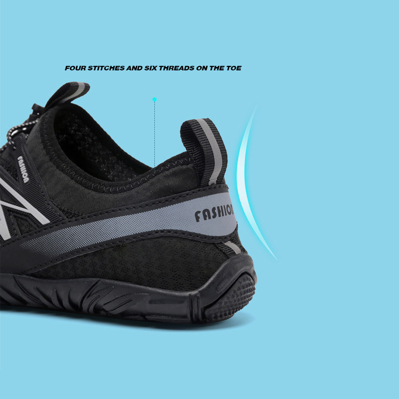 Outdoor Five Fingers Aqua Shoes Férfi és Női Strandcipők Gyorsan Száraz, Légáteresztő, Csúszásmentes Könnyű Unisex túracipő mezítlábas