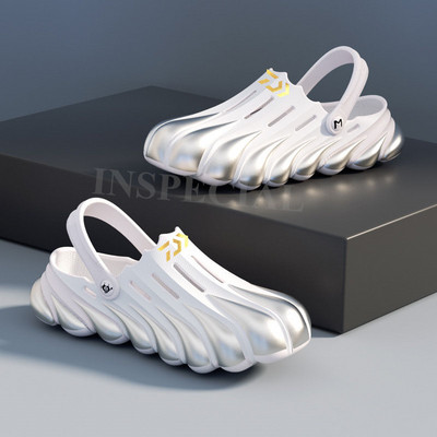 Daiwa nyári szabadtéri sportok férfi vízálló, csúszásmentes horgászszandálok, alkalmi könnyű, kopásálló strand gázlócipők